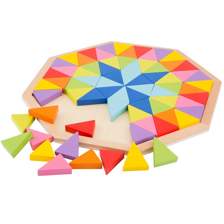 New Classic Toys Octagon Puzzle - Mehrfarbiges Lernspielzeug Ab 3 Jahren