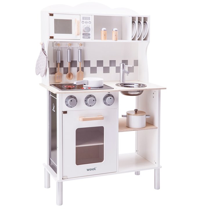 Kitchenette - modern - electric cooking - white