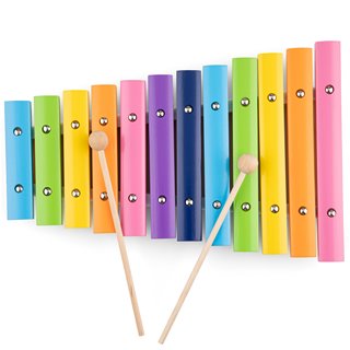 Xylophone with music book - 12 bars