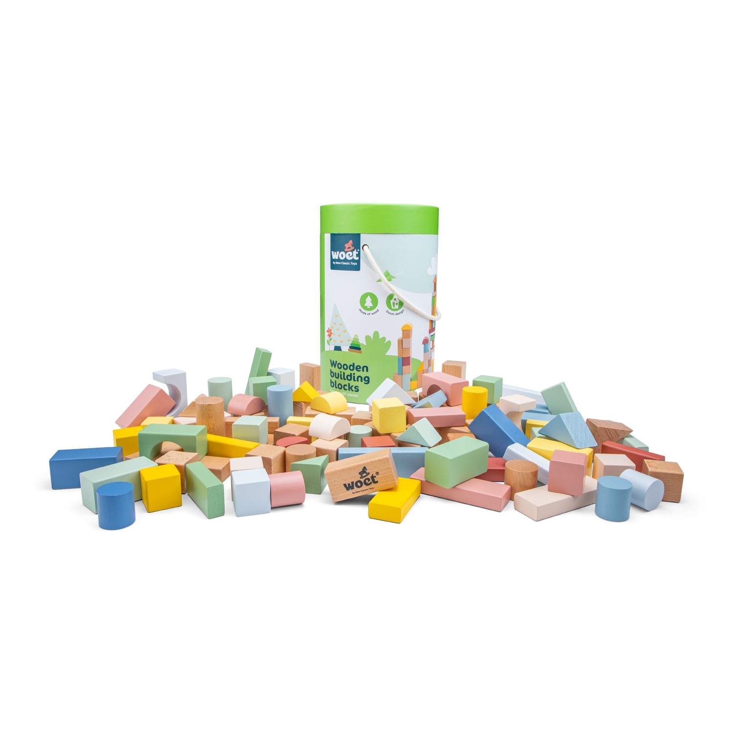 Building blocks - 100 pieces | New Classic Toys